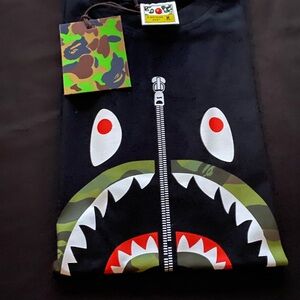 Bape Black Shark Tee